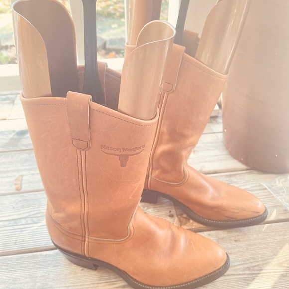 Masón western work men’s boots - Picture 2 of 15